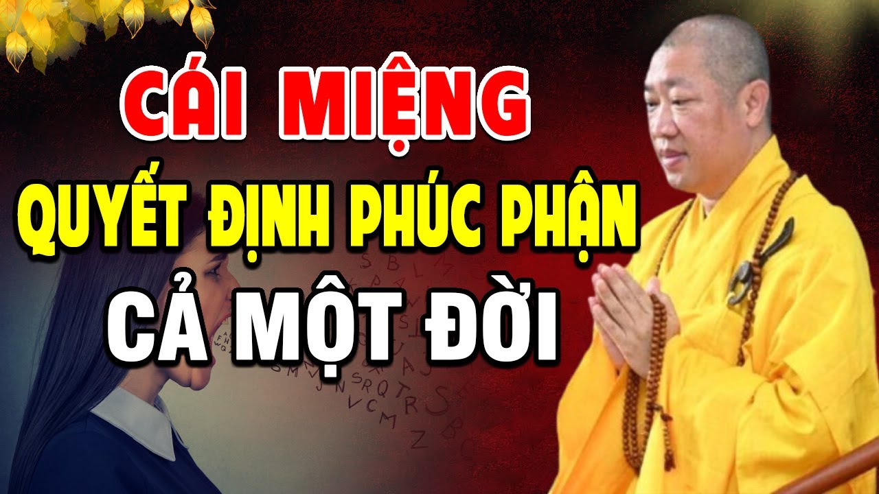 Thầy Thích Thiện Thuận Giảng l Mất Phước Chỉ Vì Một Câu Nói – Ai Hay Giận Cần Nghe Một Lần