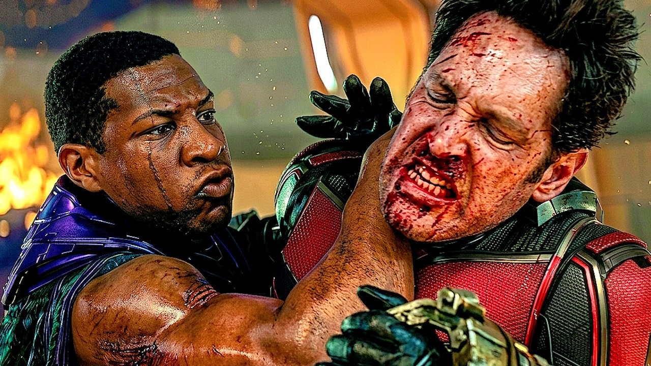 Ant-Man Vs Kang - Pelea Final | Ant-Man y la Avispa: Quantuman&iacute;a (2023) CLIP &bull; 4K ULTRA HD