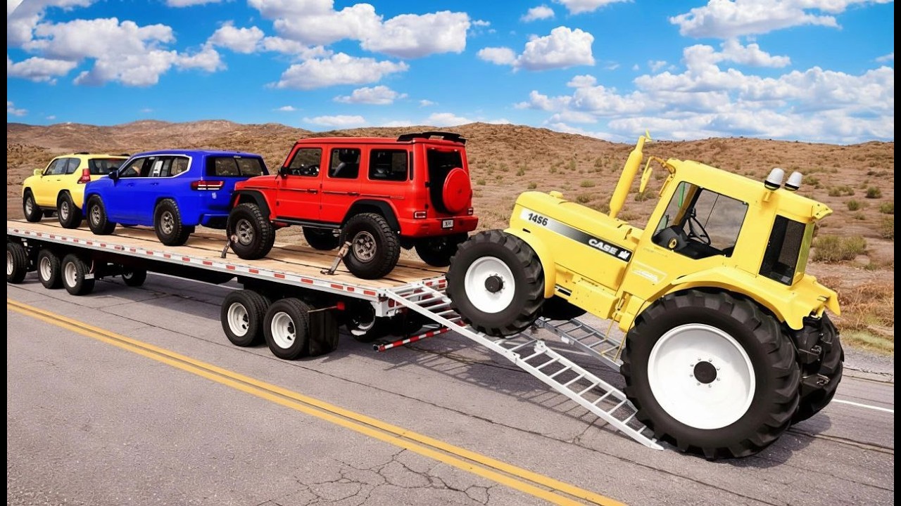 👉“100 SPEED BUMPS vs HEAVY TRUCK 😱 WILL IT SURVIVE?” BeamNG.drive!