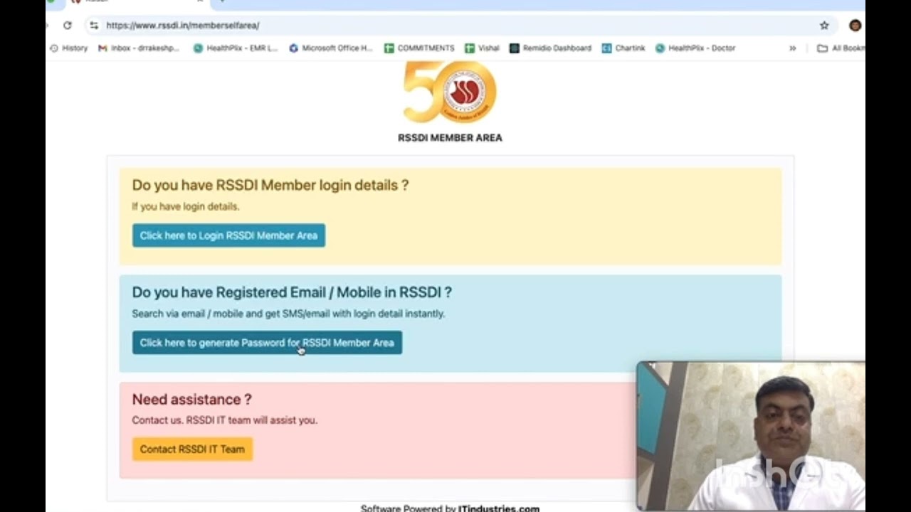 How to use RSSDI Website? Explained by Dr Rakesh Parikh. #diabetes #rssdi #drsumeshraj