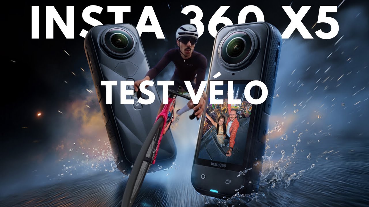La caméra parfaite pour filmer tes rides ? Test X5 à vélo