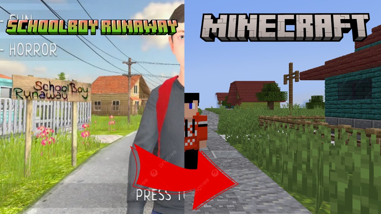 Schoolboy Runaway Minecraft Map Update | Gameplay With 4 Endings