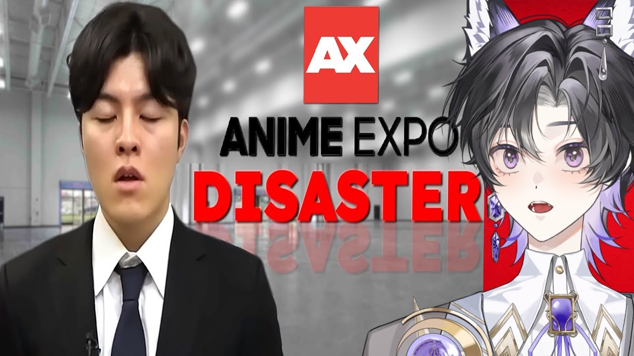 Провал на Anime Expo 2024 от Nijisanji | Реакция на Mujin