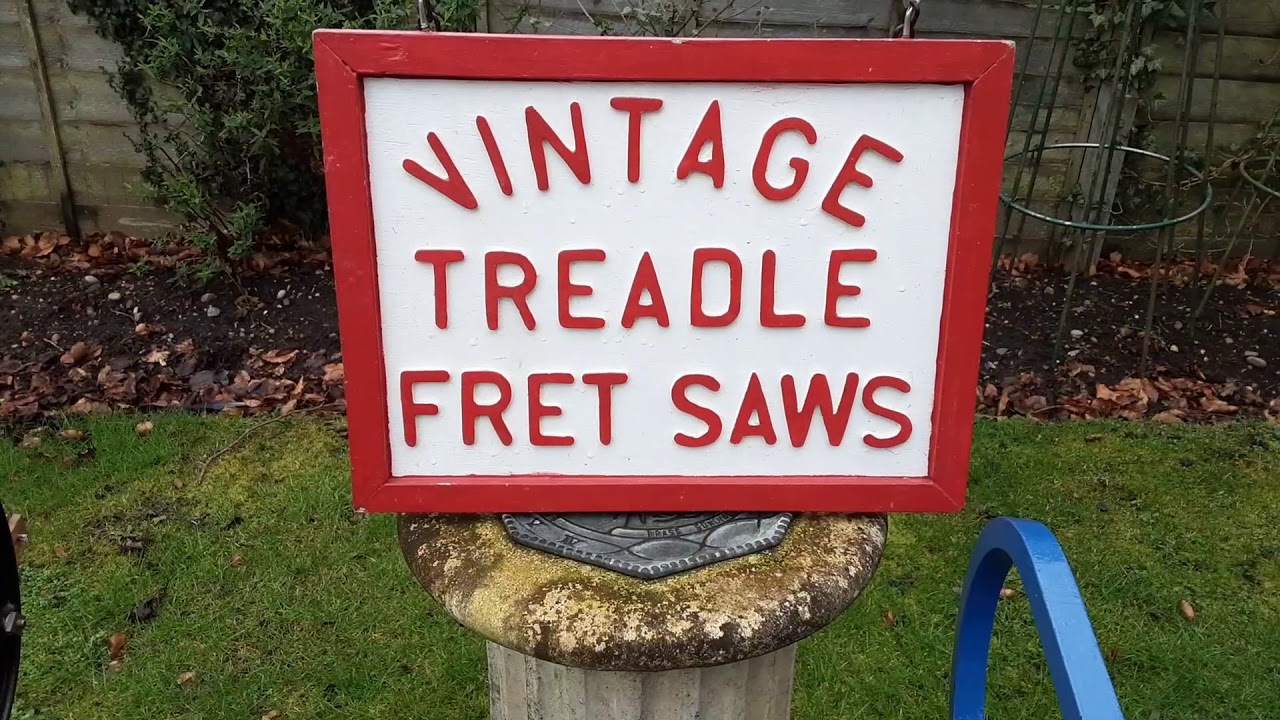 Moggy Marks Vintage Treadle Fretsaws