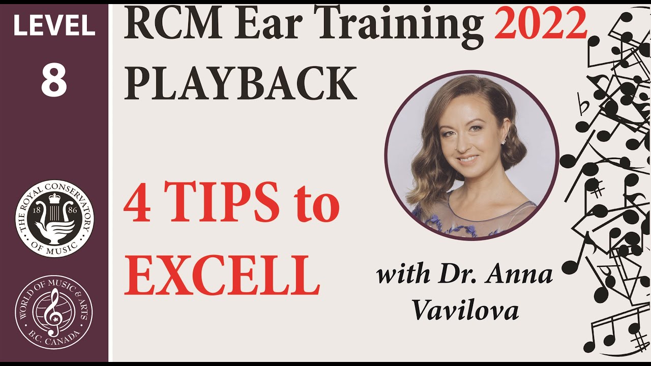 NEW RCM 2022 Gr. 8 EAR TRAINING: Playback: 4 TIPS TO EXCELL!!! (Overview)
