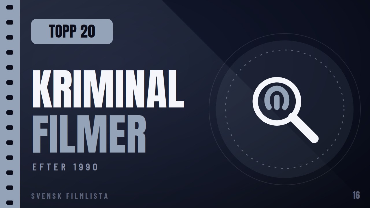 Sp&auml;nnande kriminalfilmer: Topp 20