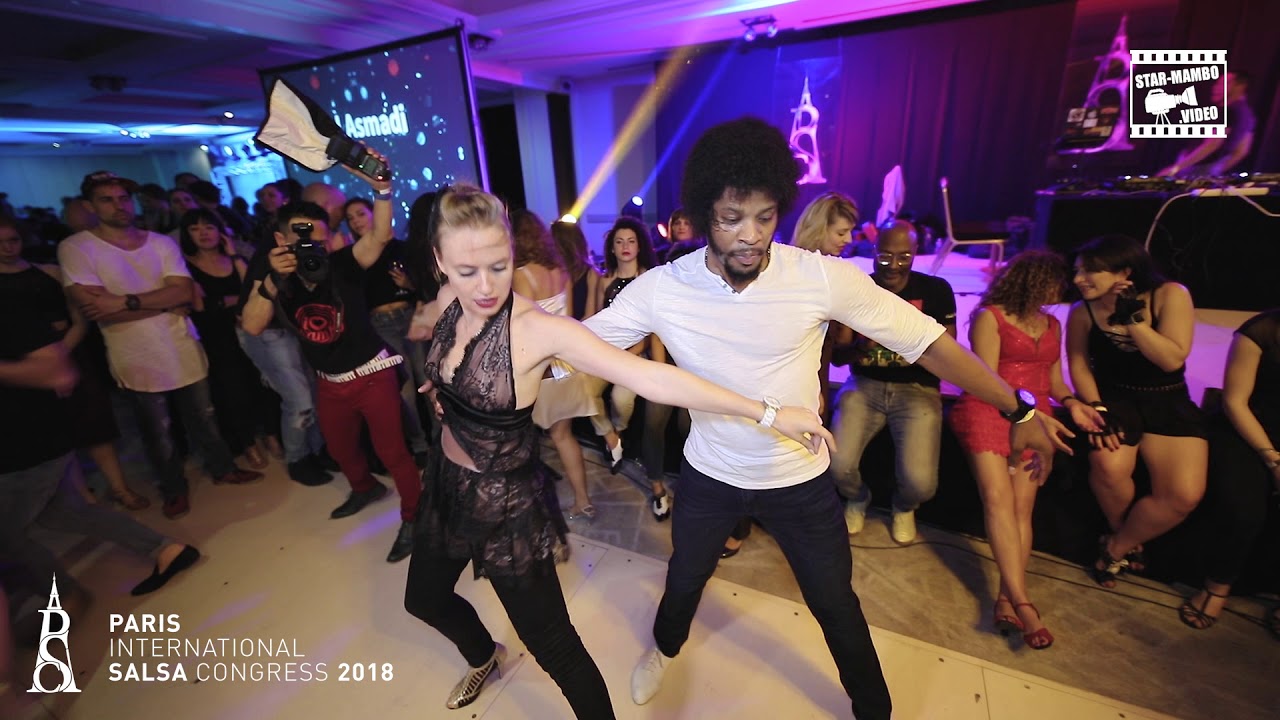 Terry SalsAlianza & Alex - social dancing @ PARIS INTL SALSA CONGRESS 2018
