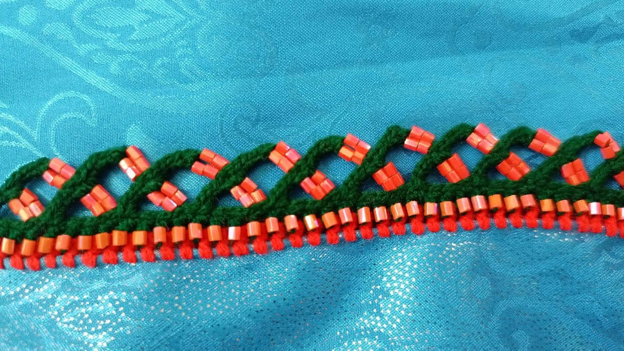 آموزش کریشی/کریشی/easy and simple crochet/new design crochet