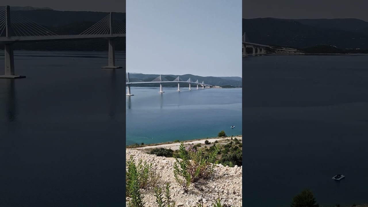 Jeden z moich ulubionych widok&oacute;w... na p&oacute;łwysep Peljesac  #chorwacja #beach #love #travel #adriatic