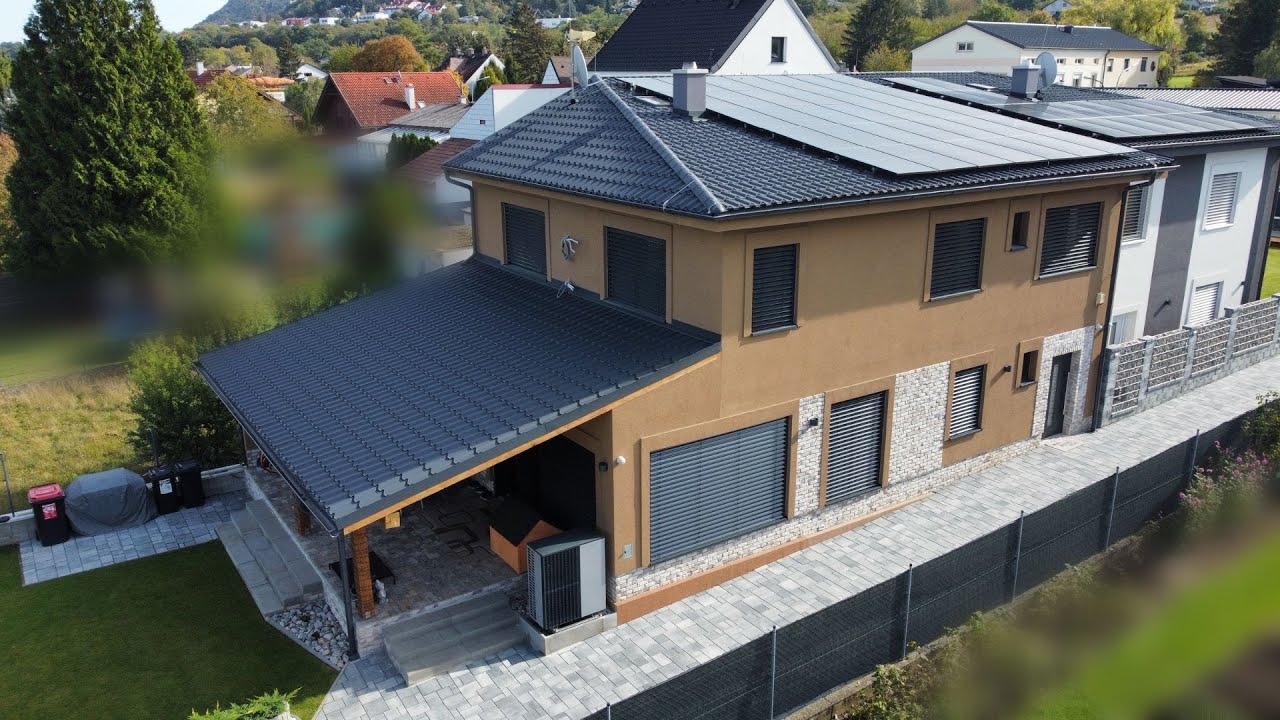 Energiesparendes Einfamilienhaus mit nachhaltiger und moderner Architektur in 2410 Hainburg/Donau.