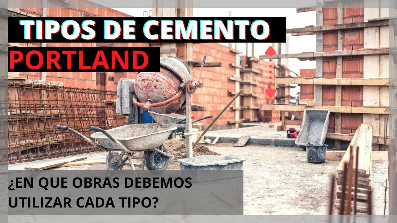 HORMIGON - Tipos de Cemento Portland.🤔 ¿En cuales obras debo utilizar cada uno?🤔