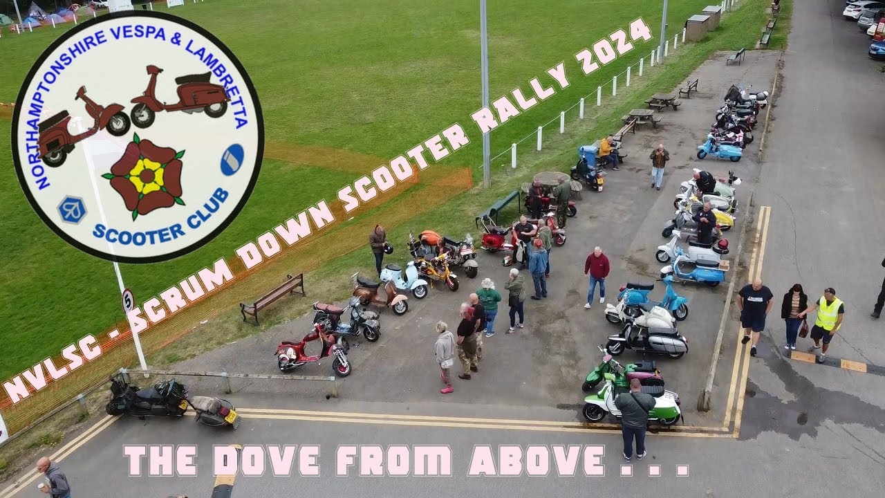 NVLSC 2024 Scrum Down Scooter Rally - the dove from above.