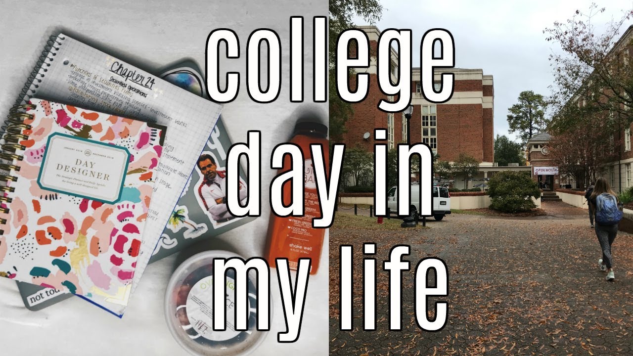 college day in my life: productive day + test prep