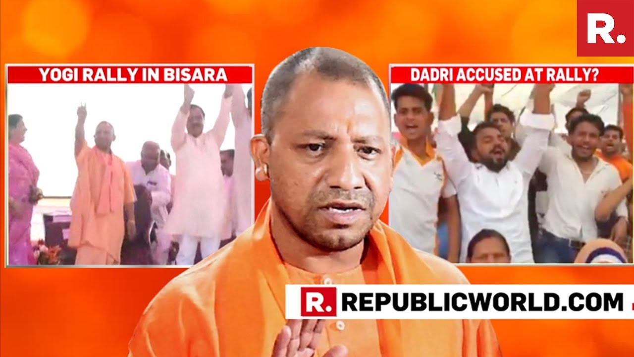 Dadri Lynching Accused Seated On Front Row In Yogi Adityanath's Bisara Rally, Alleges Congress