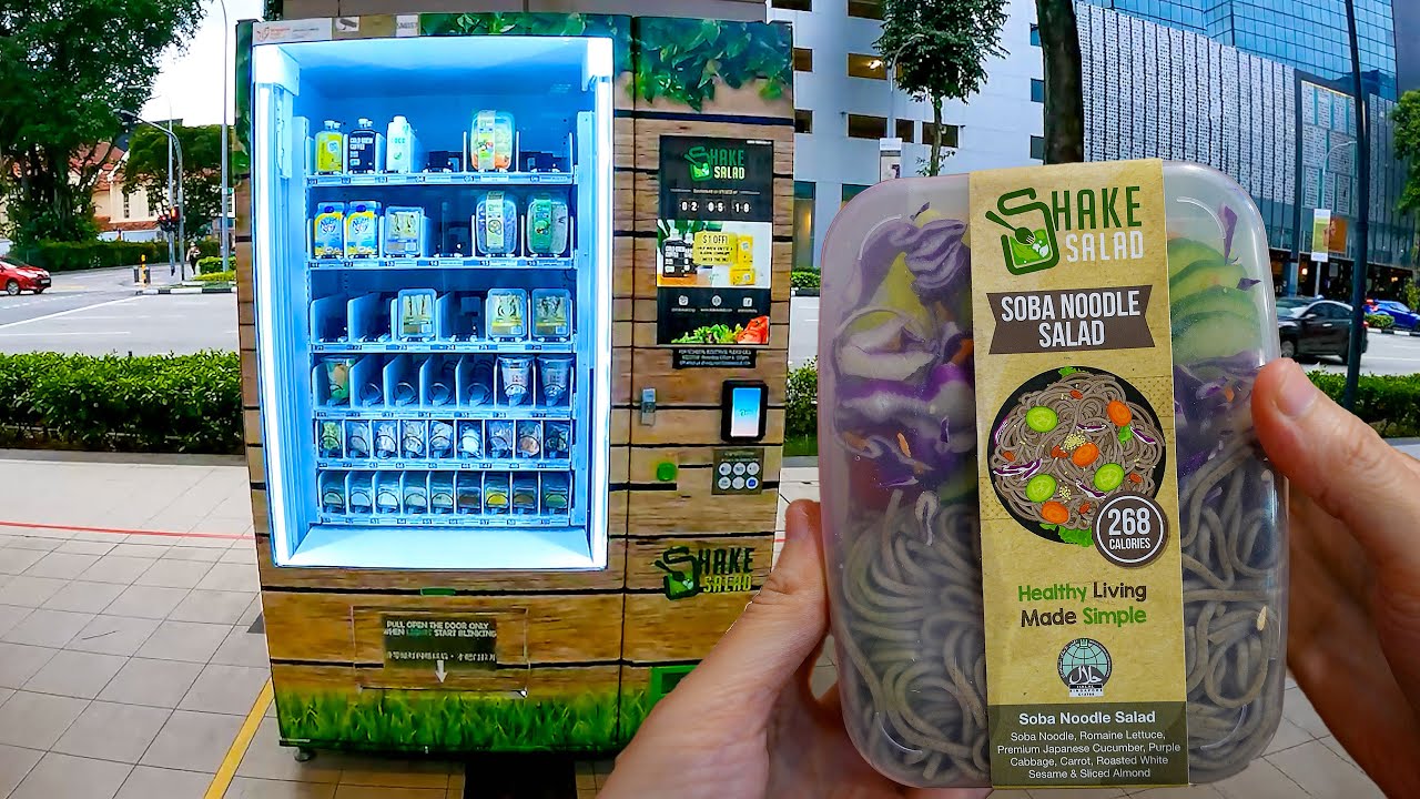 DIY Salad Kit Vending Machine