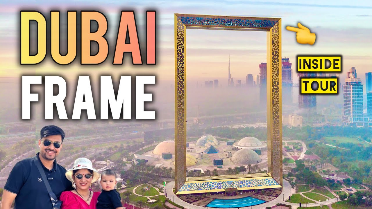 Dubai Frame Inside Tour | Facts about dubai frame | Happy Screen Dubai Tour