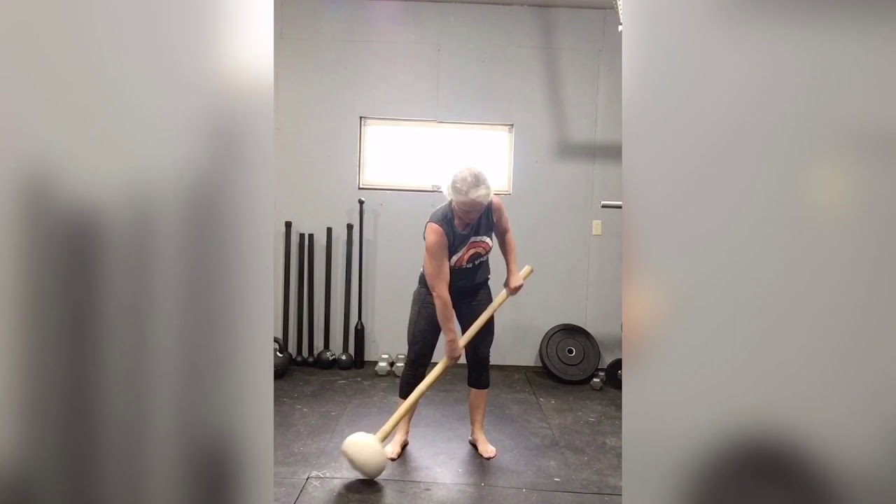 Heavy Gada Pendulum Swing Practice