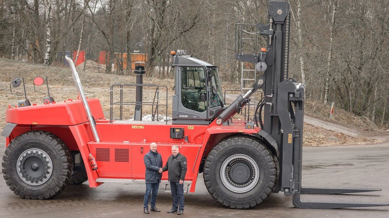 Kalmar DCG720-10LB, the strongest forklift in the world.