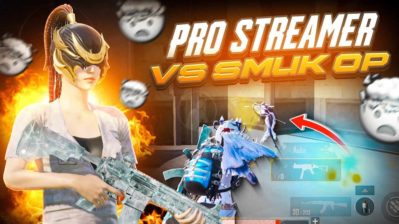 Pro Streamer Got Shocked After This🤯 Smuk Op | PUBG MOBILE