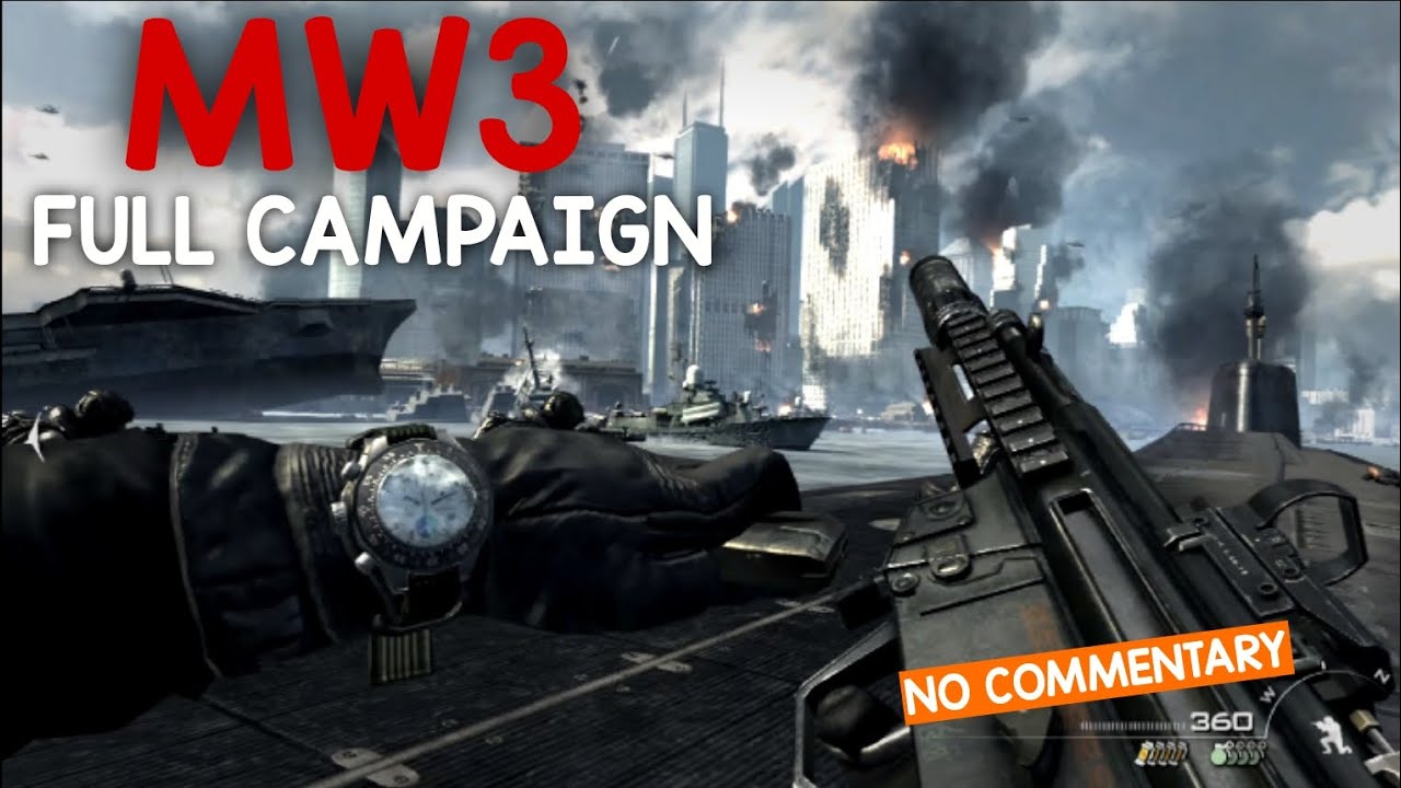 Call of Duty MW3 Full Mission Walkthrough | Intense War Gameplay in 4K