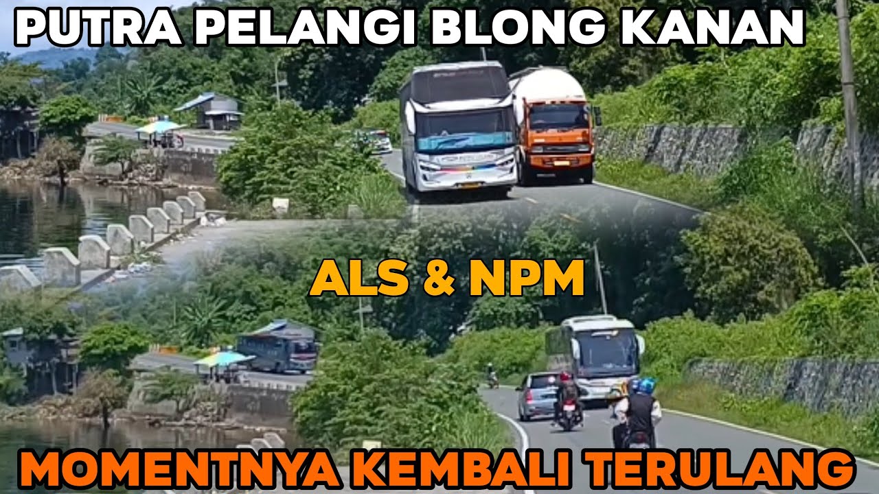 BUS KEJAR KEJARAN LAGI ⁉️ALS NPM ANS PUTRA PELANGI BLONG KANAN HABISS‼️