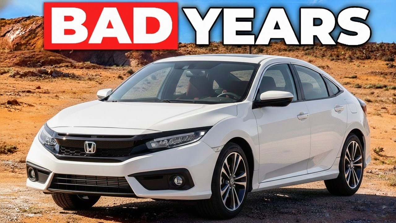 Годы выпуска Honda Civic, которых следует избегать (лучшие и худшие годы).