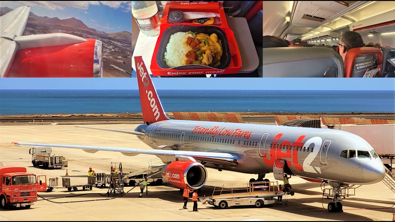 Jet2 Boeing 757-21B Lanzarote to Manchester | Full Flight