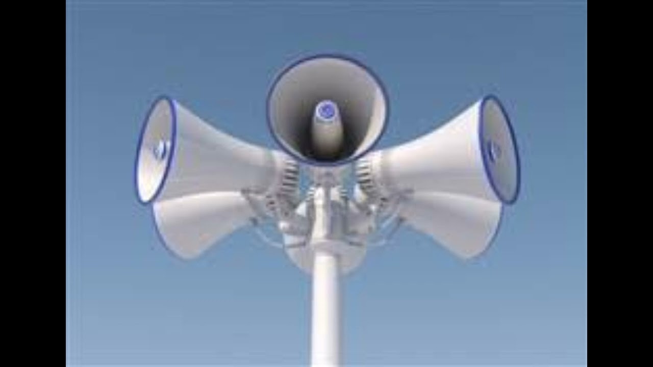 Zkouska Sirén Brasil Civil Defense Siren