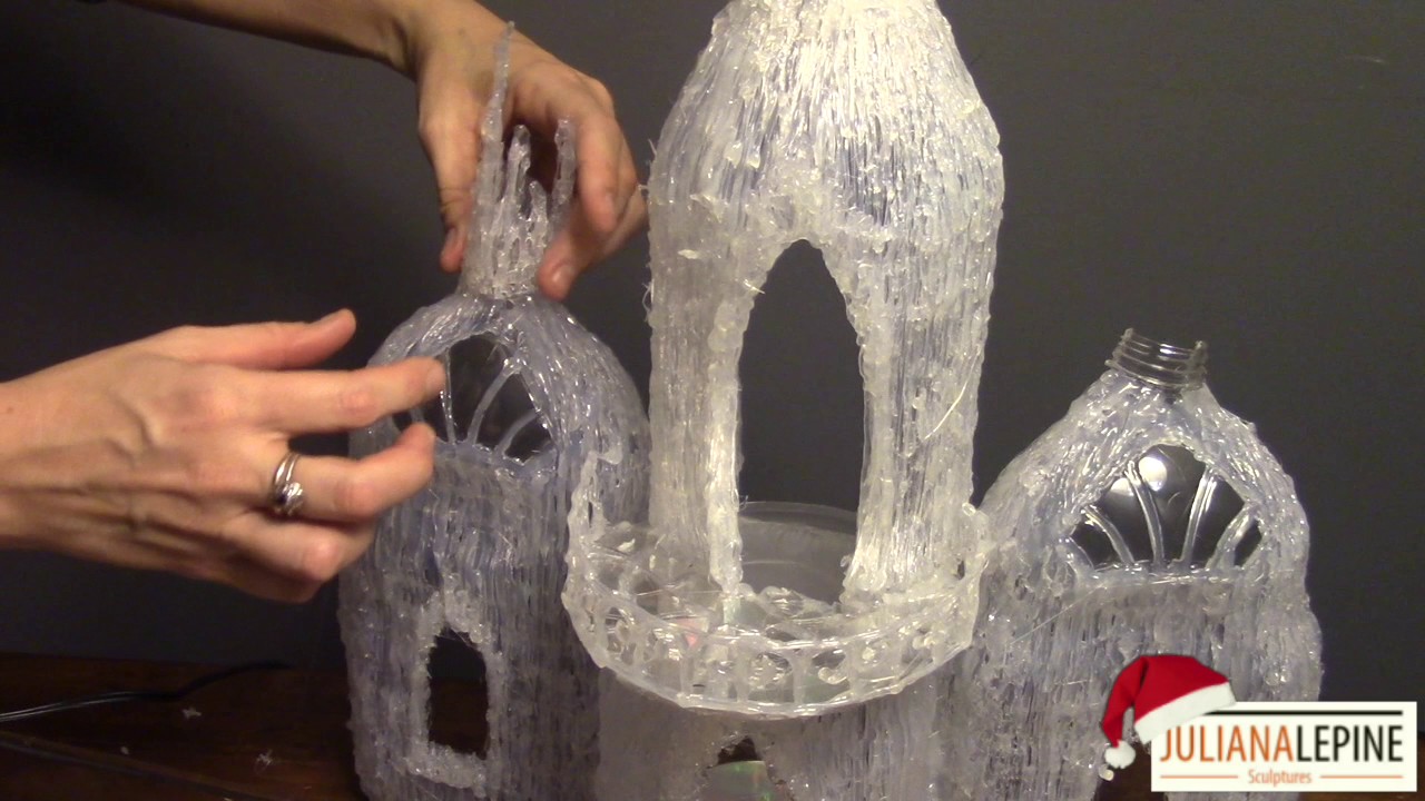 DIY- Castelo  da Elsa - Frozen
