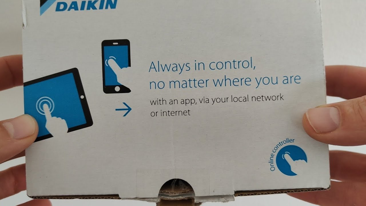 Come installare  e configurare la scheda wifi del clima Daikin.