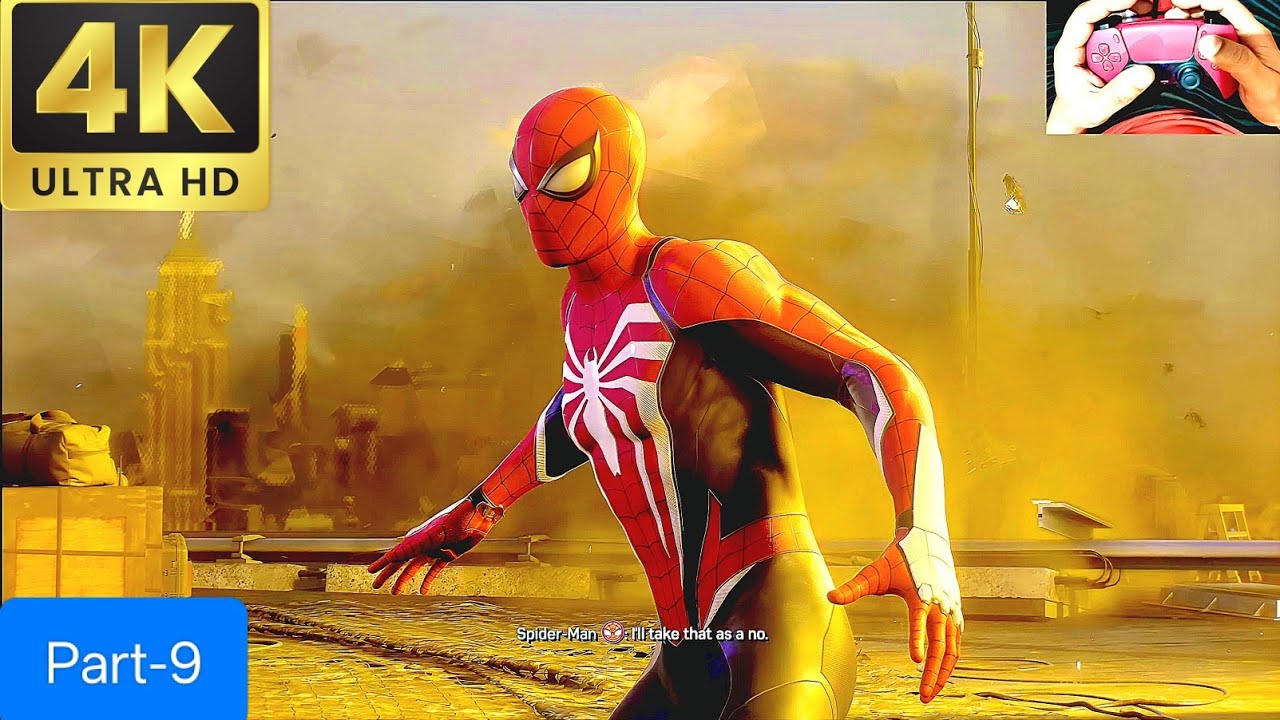 KRAVEN THE HUNTER HIDDEN BASE SPIDERMAN 2 GAMEPLAY 4K 60FPS PART-9 