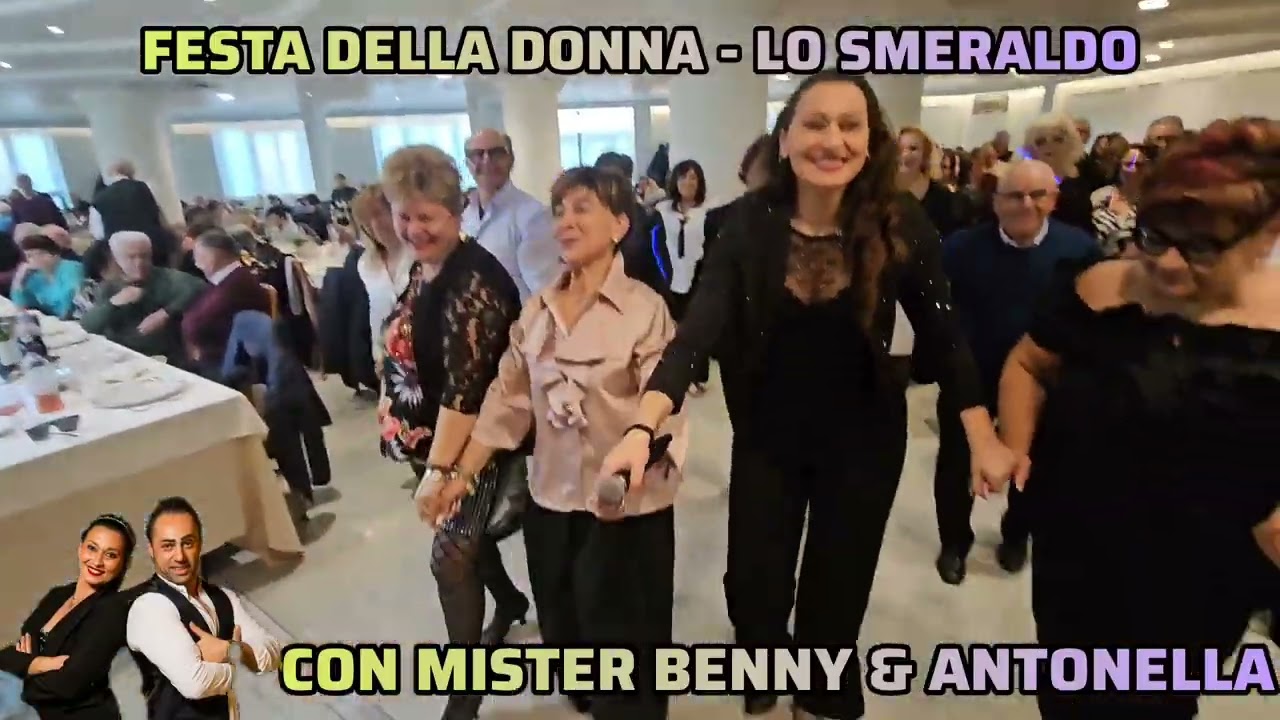 PRANZO SPETTACOLO CON I PRINCIPI DEL BALLO MISTER BENNY E ANTONELLA ⭐️ 