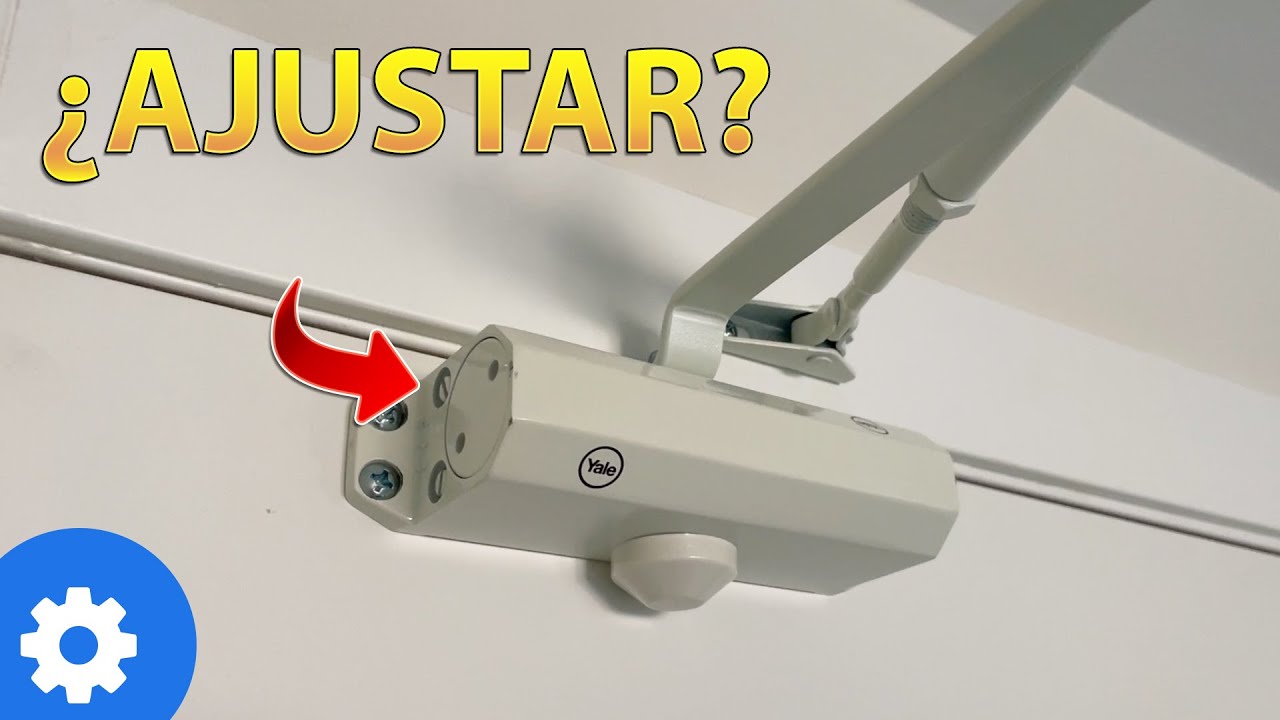 Aprende como AJUSTAR un Cierra Puertas Hidráulico 🪛