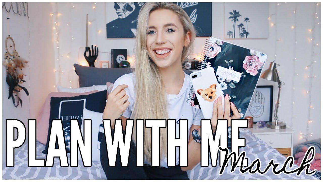 PLAN WITH ME: MARCH + How I Edit My Instagram Photos