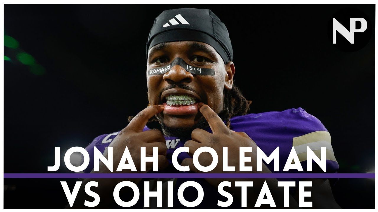 Washington vs Ohio State | Jonah Coleman NFL Draft Film
