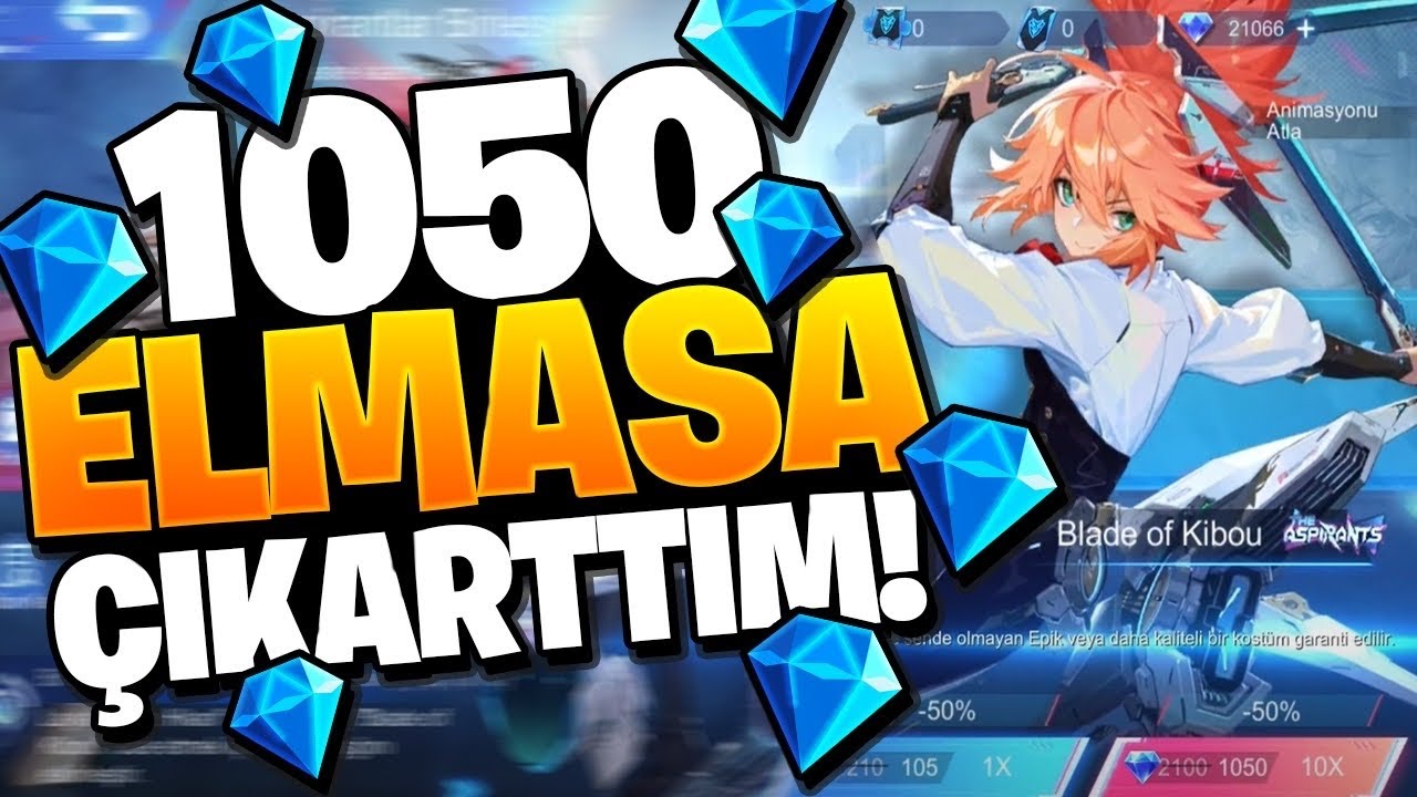 FANNY ANİME KOSTÜMÜ GELDİ - 1050 ELMASA ÇIKARTTIM - Mobile Legends