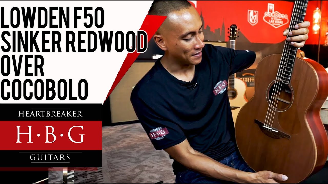 Lowden F50 Sinker Redwood over Cocobolo