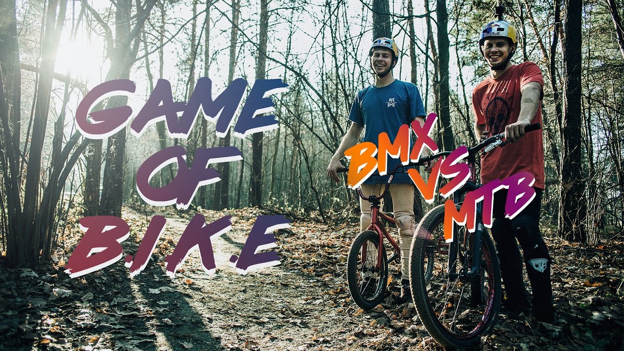 Game of B.I.K.E Godziek's Brothers MTB VS BMX