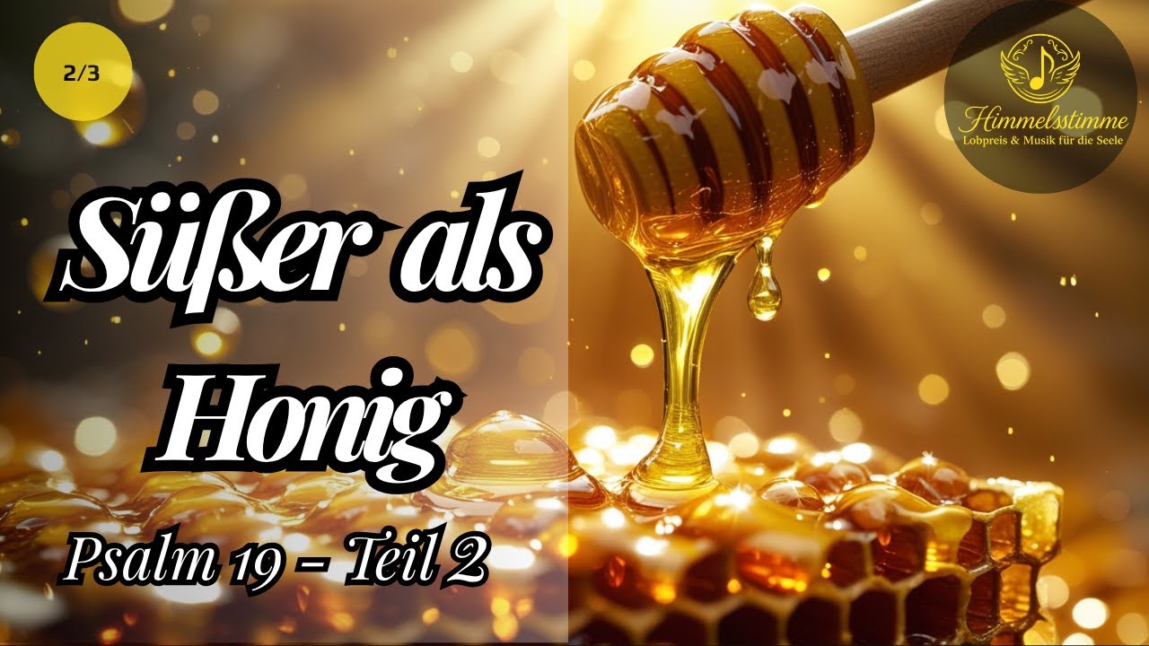 Worship - Süßer als Honig - Gottes kostbares Wort  | Psalm 19 - Teil 2 der Trilogie |