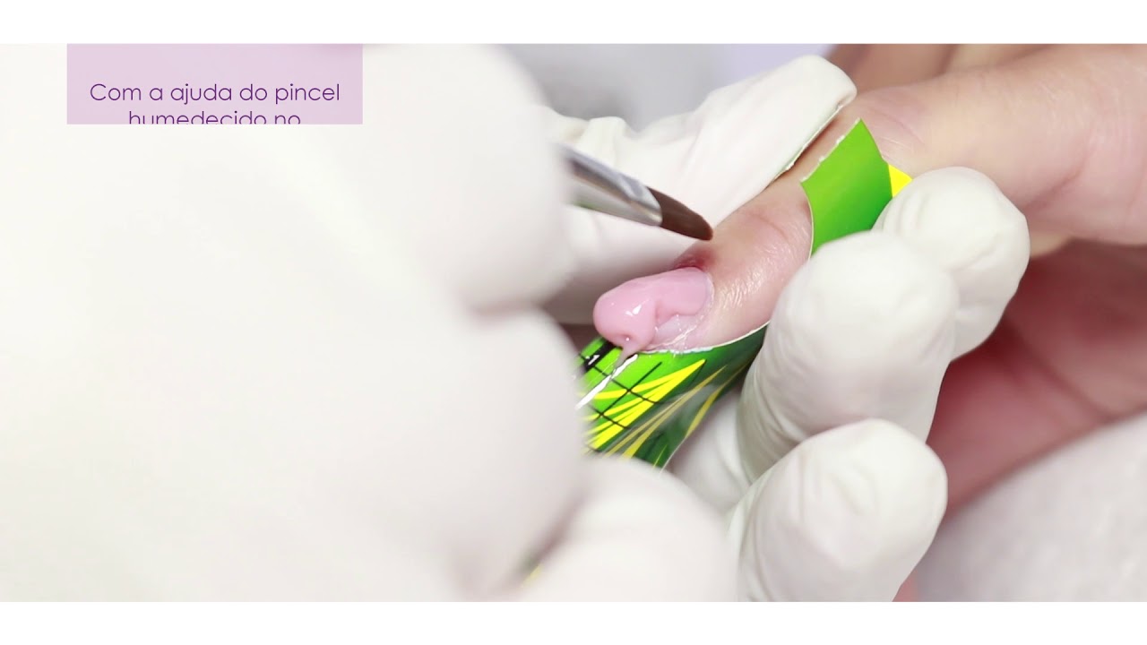 Passo-a-passo Polyacrygel INOCOS - Aplicação com molde