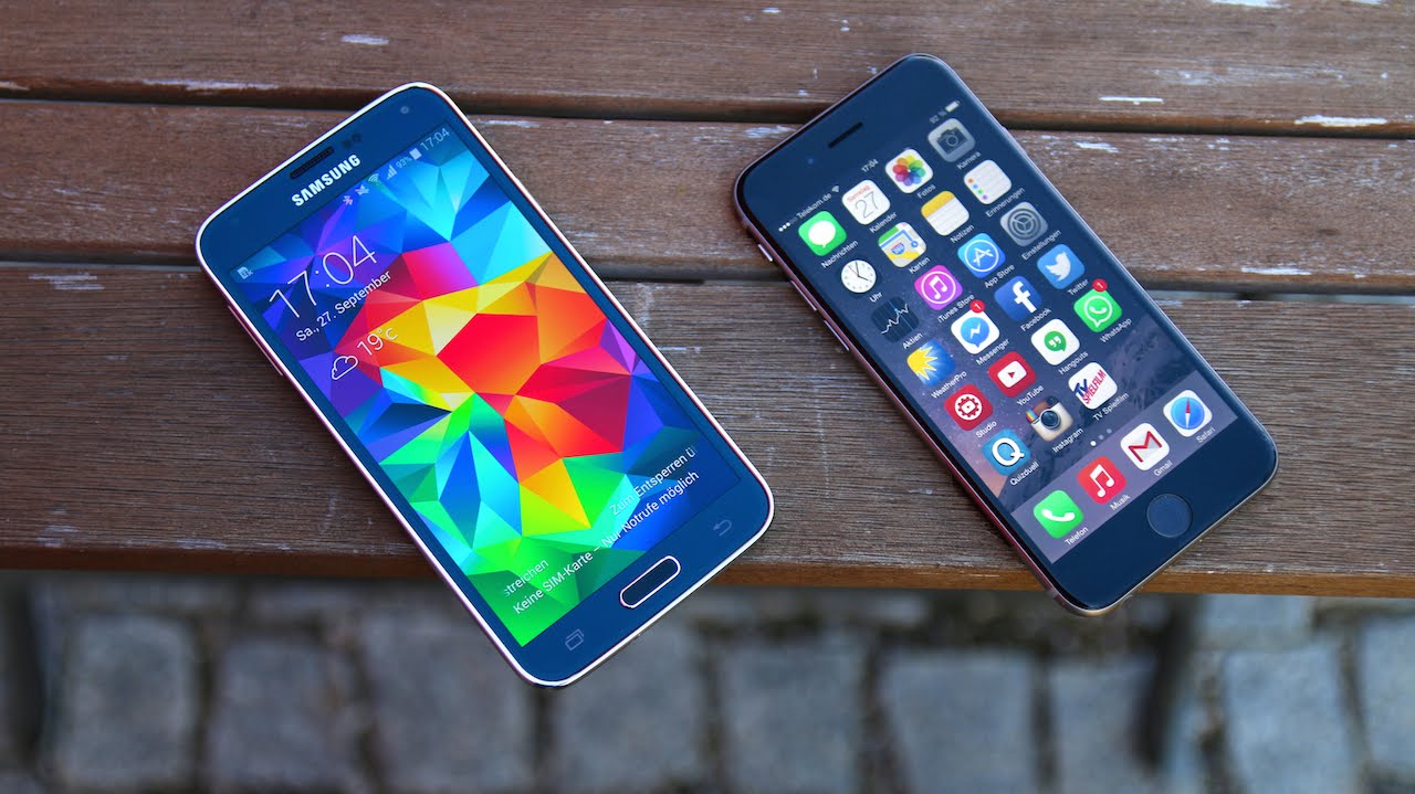 Apple iPhone 6 vs. Samsung Galaxy S5 (Deutsch) | SwagTab