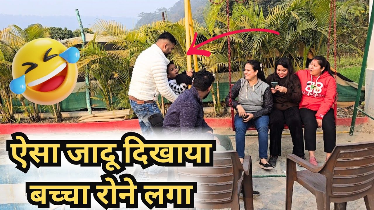 New Year Trip Nainital 🎉 | Magic Dekh Kar Bachha Roya 😂 | Family Vlog Part 2 | new year vlog