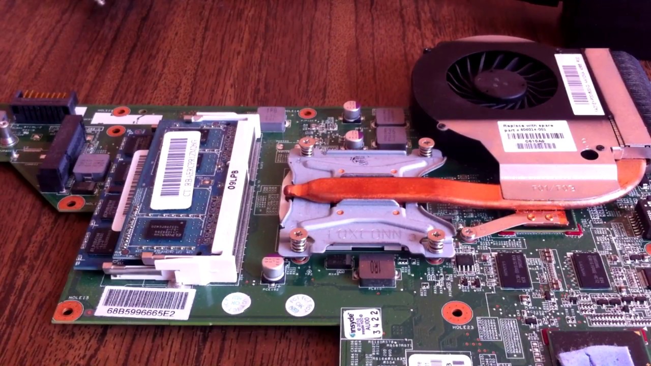 Отключаем дискретную видеокарту hp g62-b26er