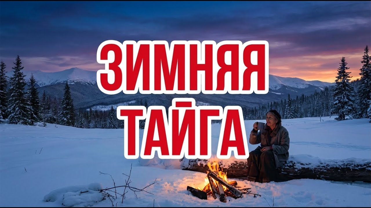 ЗИМНЯЯ ТАЙГА | Один на один с дикой природой