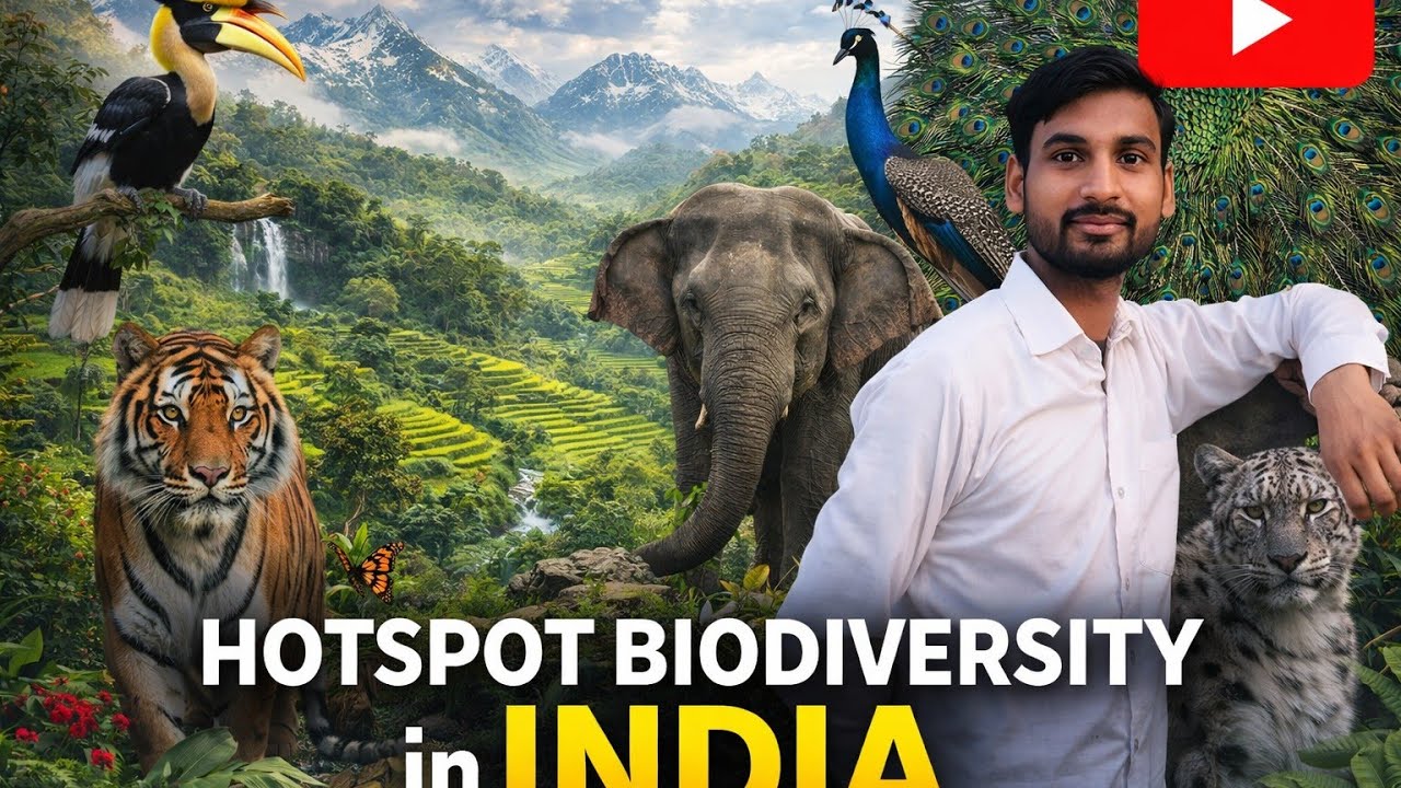 Hotspot biodiversity in india Geography#IndianGeography#Environment#UPSC#SSC#JNV#GK#AkashSir