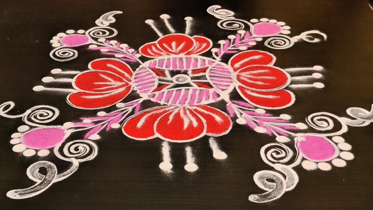 Perfect Rangoli for Festivals 🌸