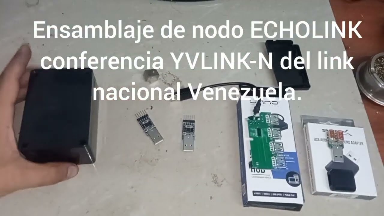 Ensamblaje  Nodo ECHOLINK YVLINK-N  (Link Nacional ) parte 1