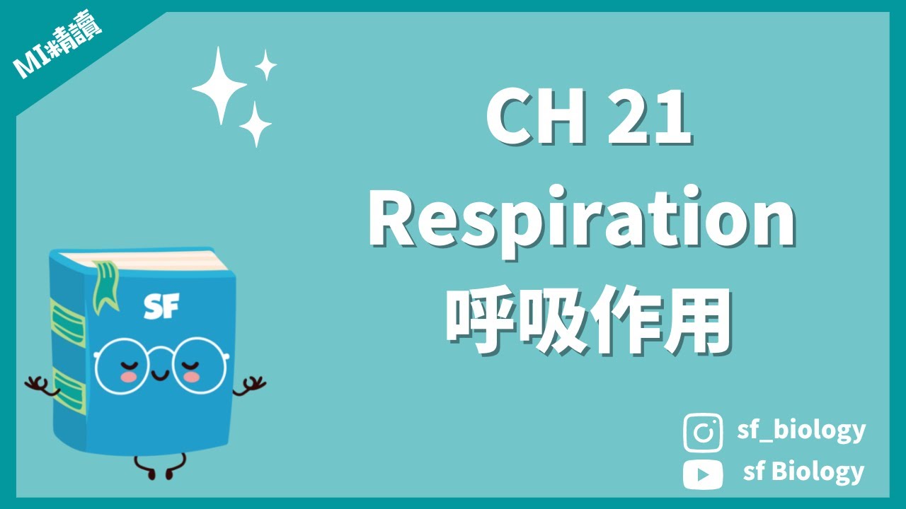 重點回顧: CH 21 Respiration 呼吸作用