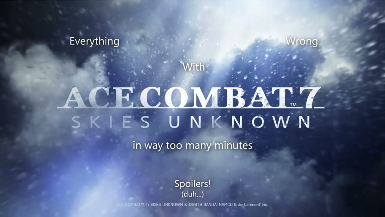 Raz Reacts to "Everything Wrong With Ace Combat 7: Skies Unknown" ft. @slyacezeta