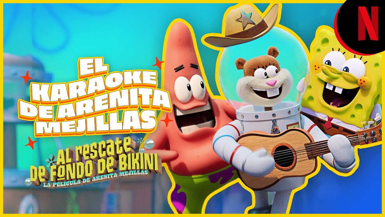 Al rescate de Fondo de Bikini: La película de Arenita Mejillas | Ya Disponible | Netflix